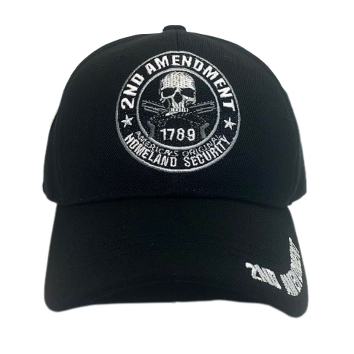 2nd Amendment 1789 America's Original Homeland Security Hat (Black)
