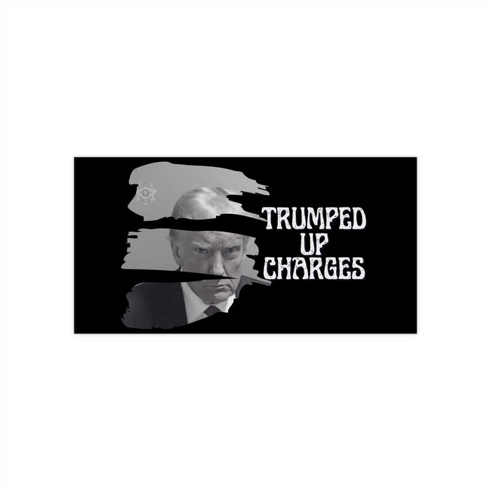 Trumped Up Charges (Mugshot) Bumper Sticker