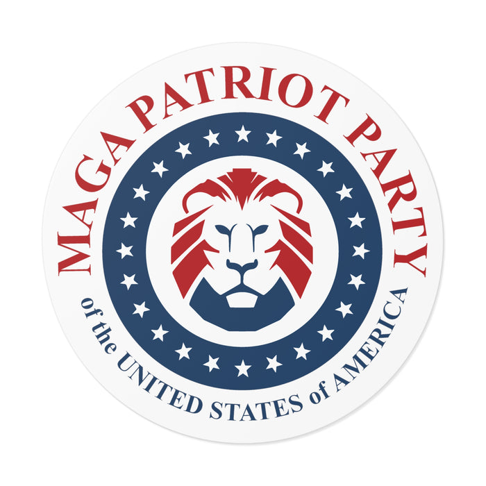 MAGA Patriot Party of the United States of America Sticker (3 Sizes)