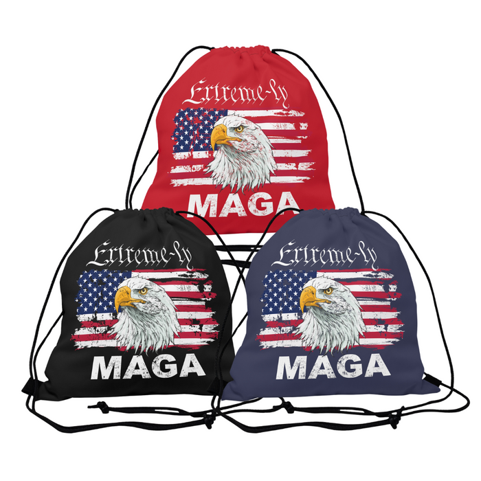 Extreme-ly MAGA Drawstring Bag