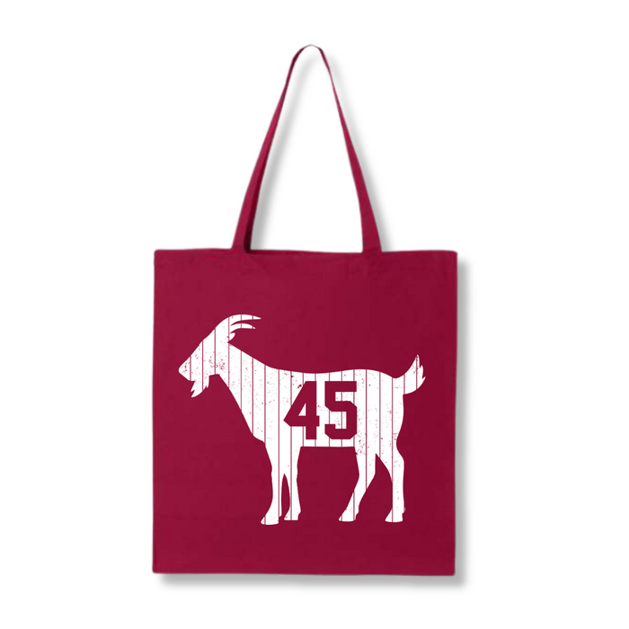 Trump 45 Greatest of All Time (G.O.A.T.) Tote Bag (3 Colors)