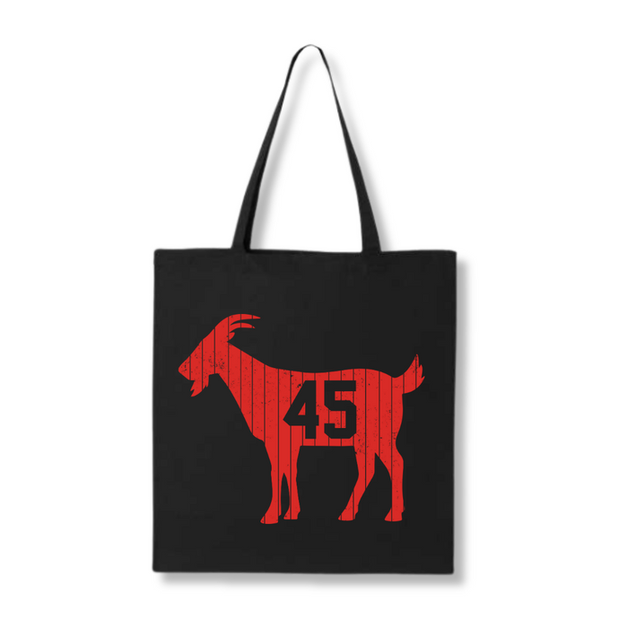 Trump 45 Greatest of All Time (G.O.A.T.) Tote Bag (3 Colors)