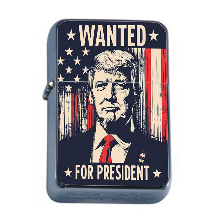Trump Wanted for President Refillable Lighter