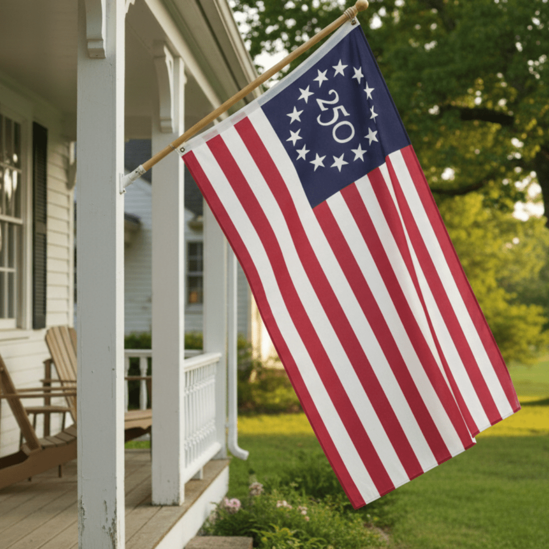 Betsy Ross 250th Anniversary Flag 1776 Patriotic Flag – PatriotDepot.com