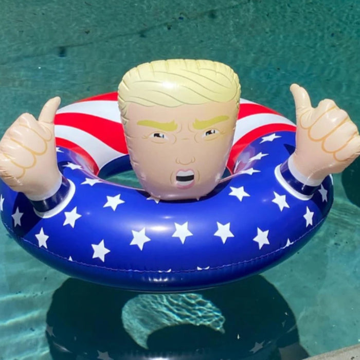President Trump Patriotic Float Ring