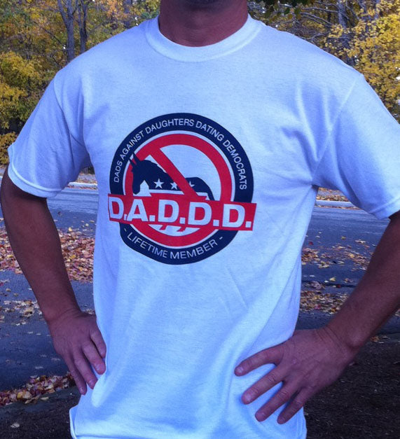 D.A.D.D.D. Dads Against Daughters Dating Democrats Unisex T-Shirt