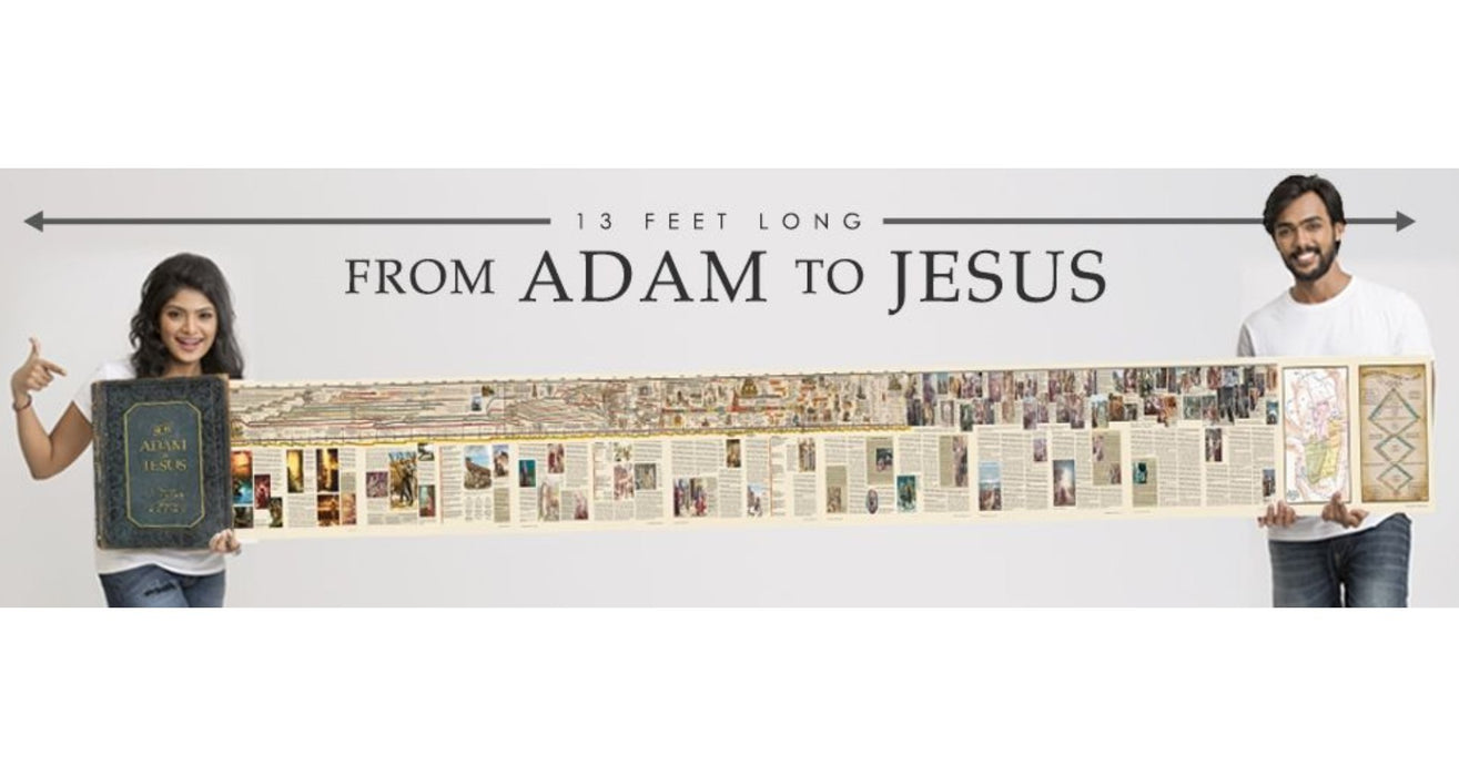From Adam to Jesus: Creation to Crucifixion (Hardback) Book