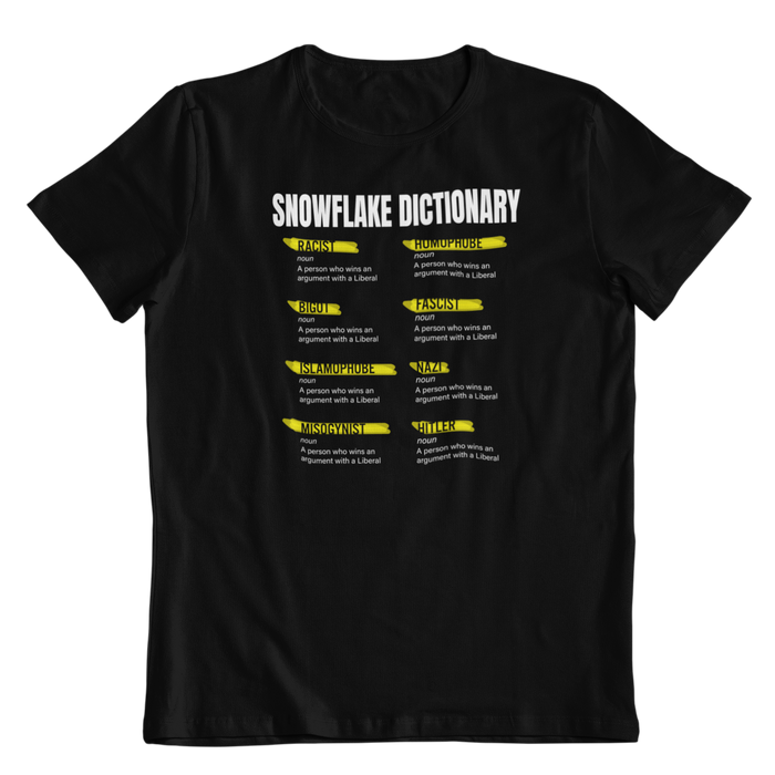 Snowflake Glossary Unisex T-Shirt