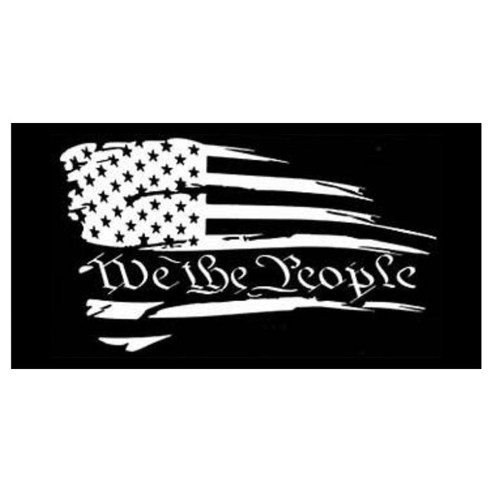 We the People Flag Bumper Sticker