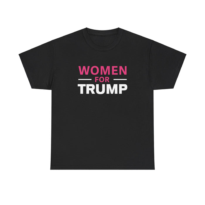 Women for Trump (Pink/Black Design) T-shirt