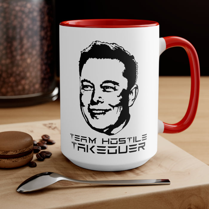 Team Hostile Takeover Mug (2 Sizes, 3 Colors)