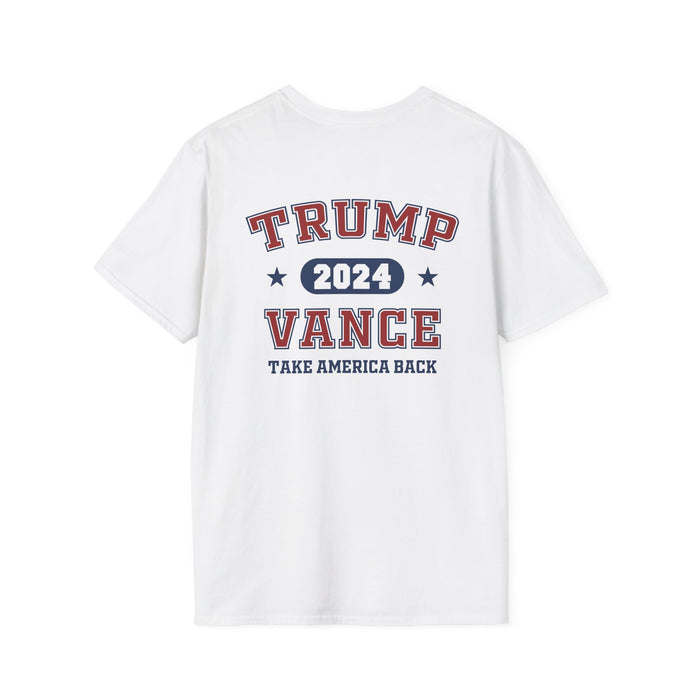 Trump Vance 2024 T-Shirt (Front and Back Design)