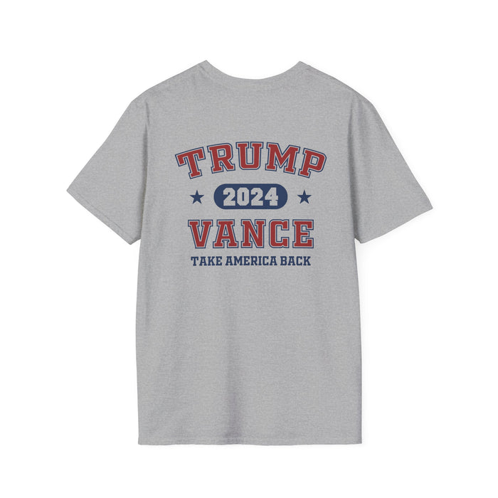 Trump Vance 2024 T-Shirt (Front and Back Design)