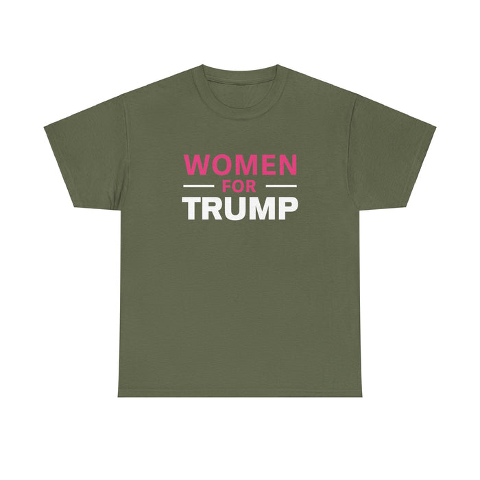 Women for Trump (Pink/Black Design) T-shirt