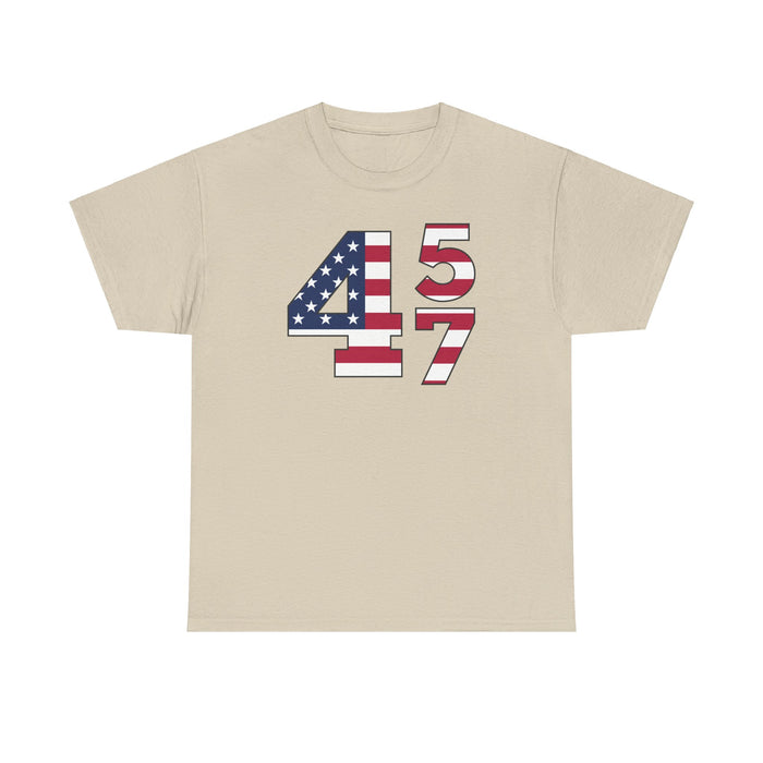 Patriotic Trump 45/47 T-Shirt