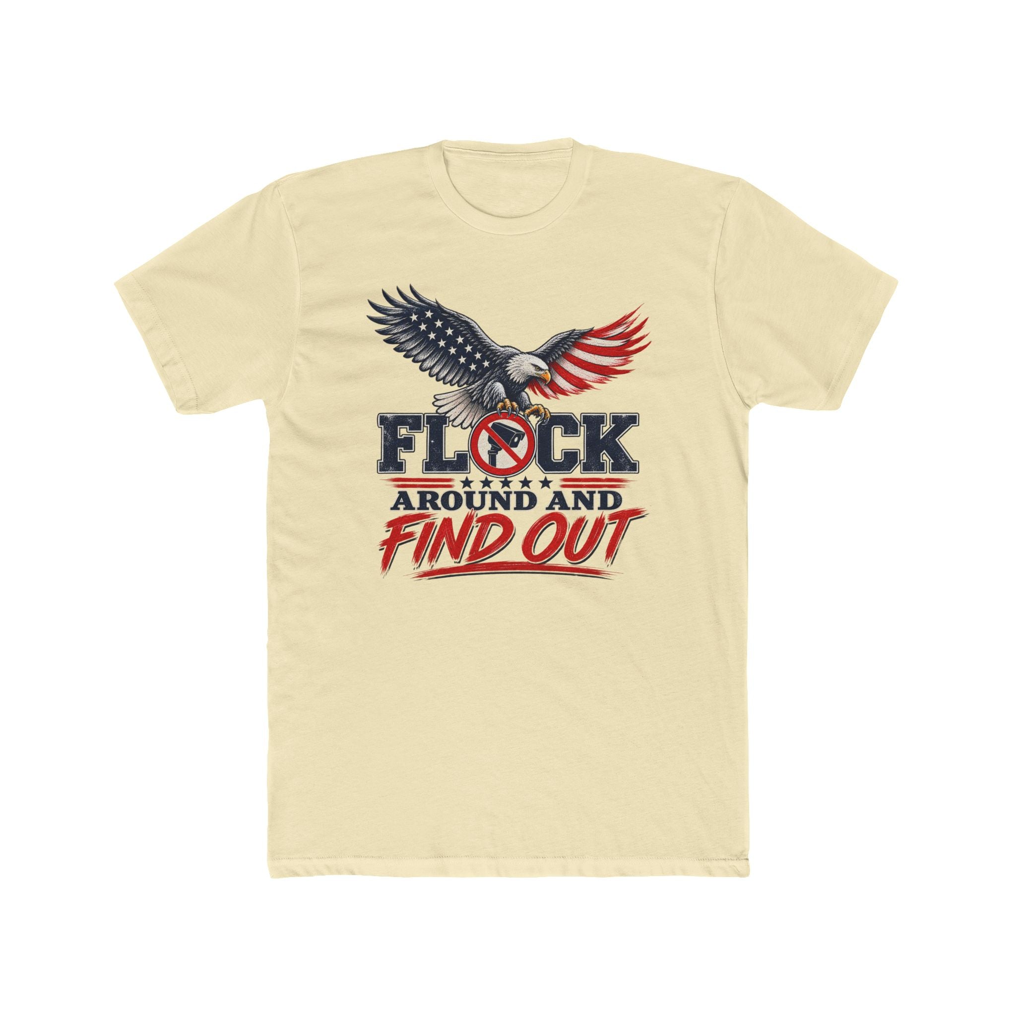 Patriotic 'Flock Around and Find Out' Eagle T-Shirt