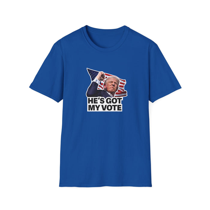 He's Got My Vote - Trump T-Shirt