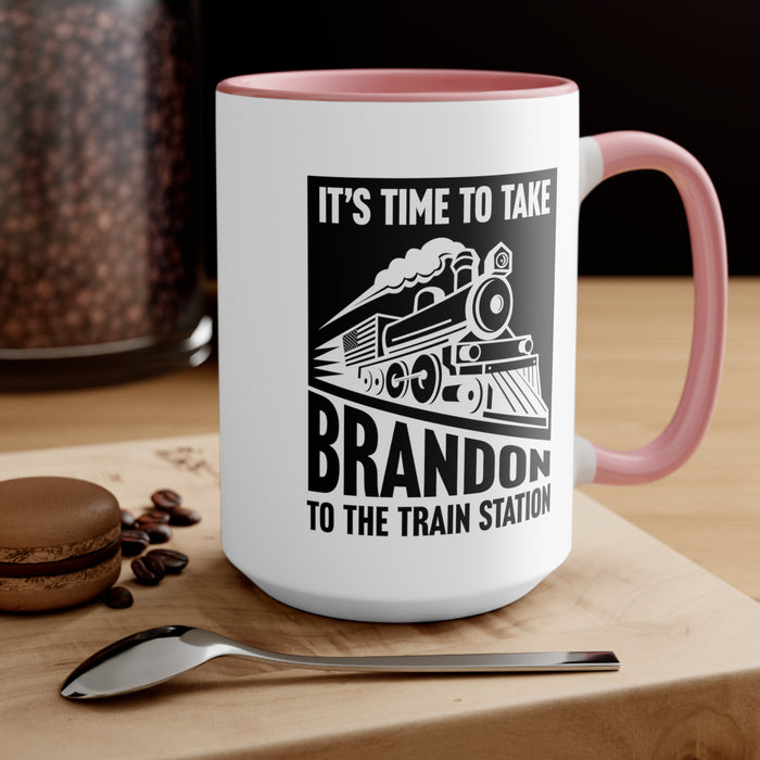 Brandon Train Station Mug