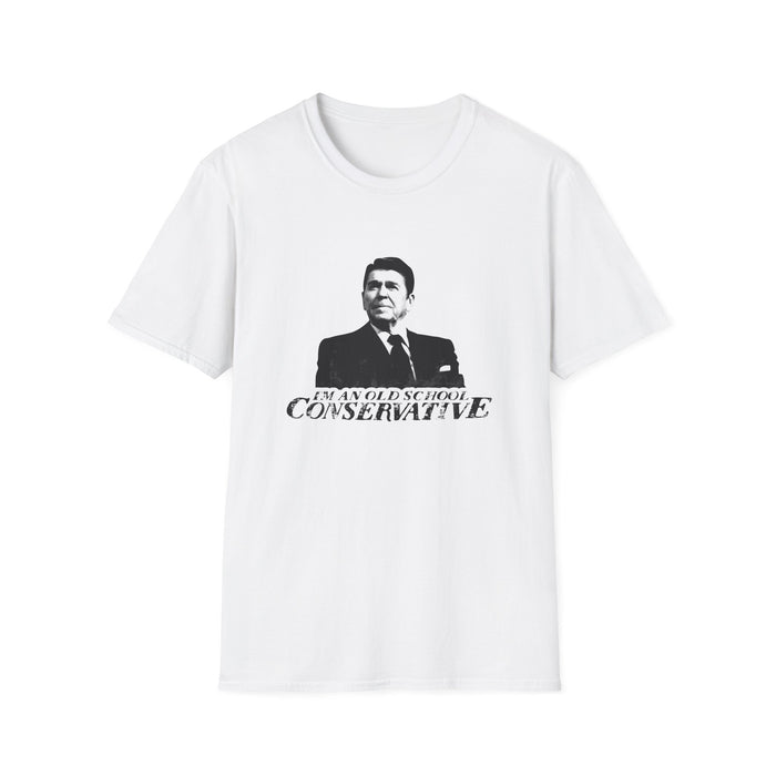 Reagan: Old School Conservative Unisex T-Shirt