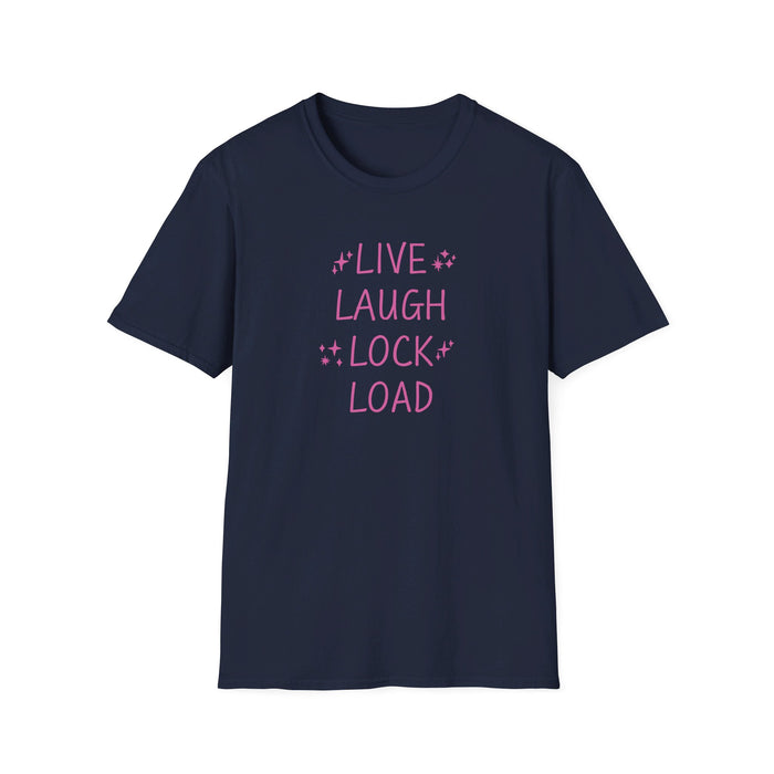 Live Laugh Lock Load T-Shirt