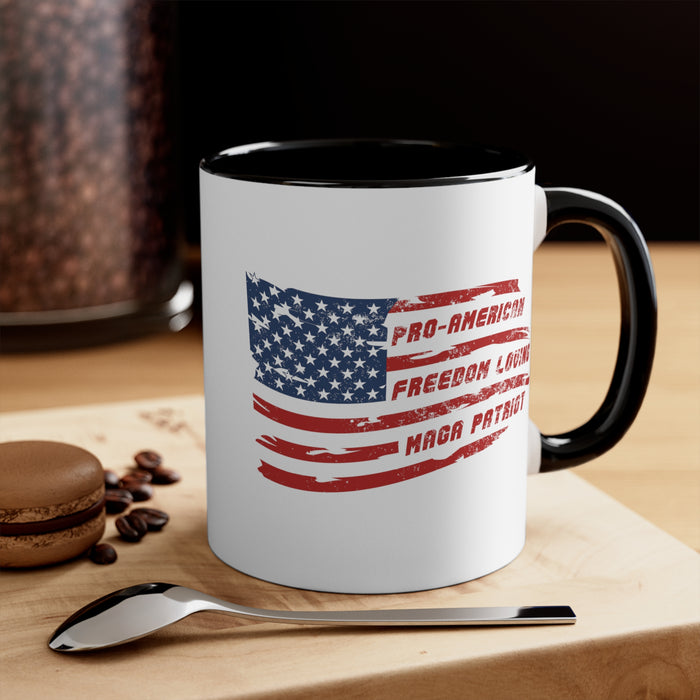Pro-American Freedom Loving MAGA Patriot Mug (11oz)