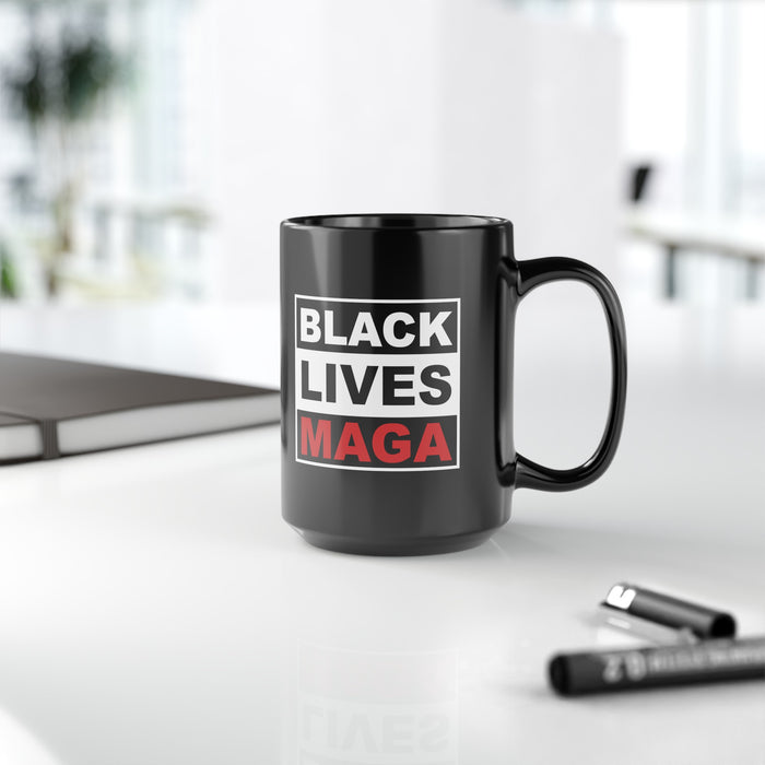 Black Lives MAGA Mug (11oz, 15oz)
