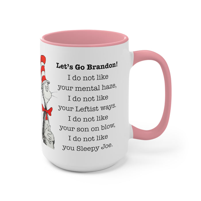 Let's Go Brandon, Suess Mug (2 sizes, 3 colors)