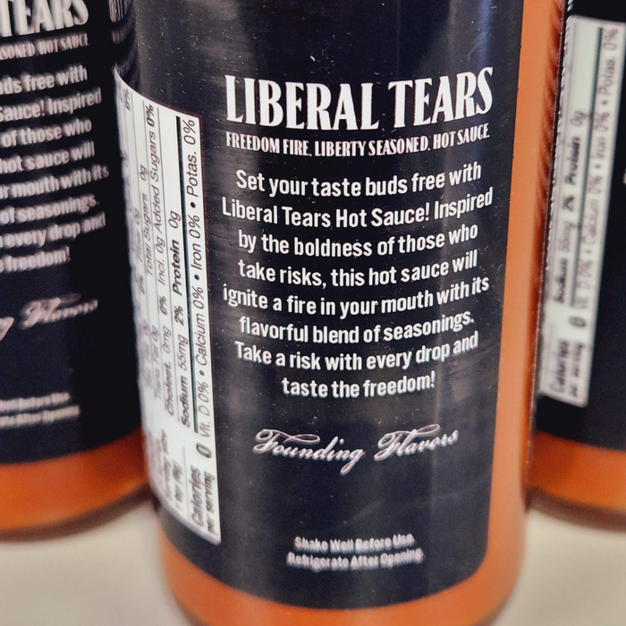 Liberal Tears Freedom Fire Hot Sauce