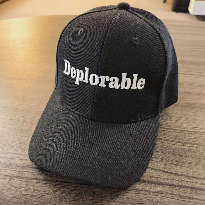 Deplorable Custom Embroidered Hat (Black)