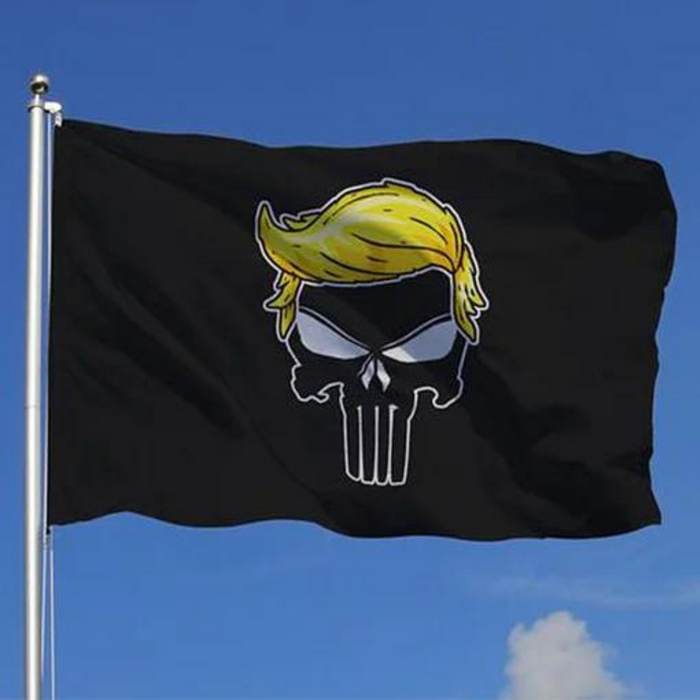 Trump Punisher 3'x5' Flag