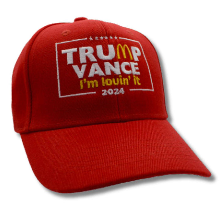 Exclusive: Trump Vance "I'm Lovin' It" 2024 Custom Embroidered Hat