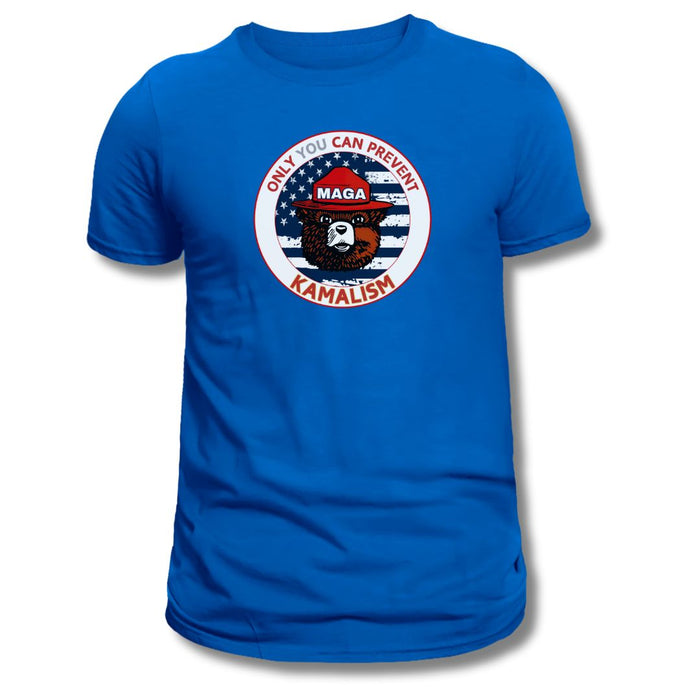 MAGA Bear "Only You Can Prevent Kamalism" T-Shirt