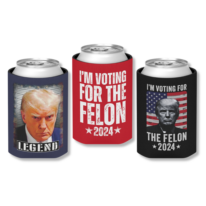 Trump Felon Can Cooler Bundle (3 Pack)