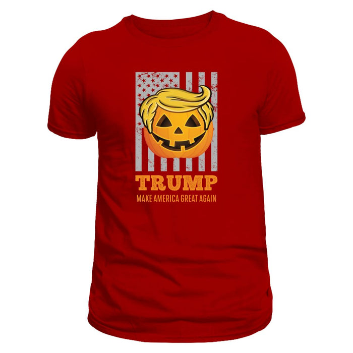 Trump Pumpkin Make America Great Again T-Shirt