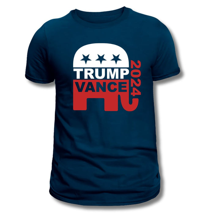 Trump Vance 2024  GOP Elephant T-Shirt