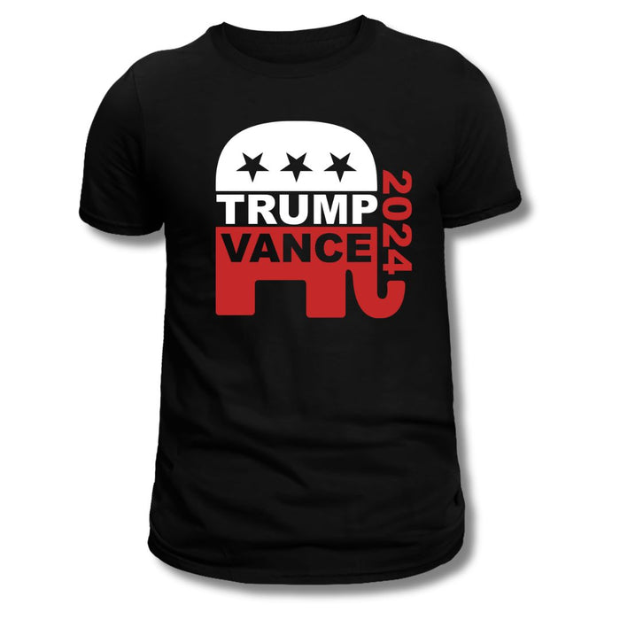 Trump Vance 2024  GOP Elephant T-Shirt