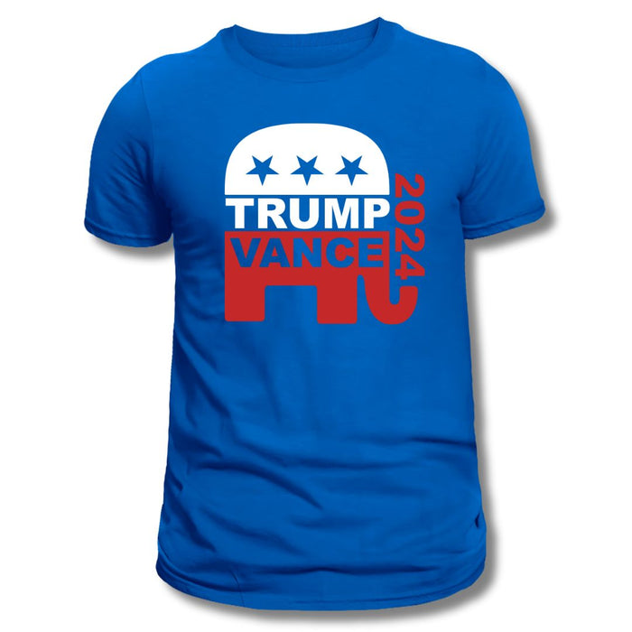 Trump Vance 2024  GOP Elephant T-Shirt