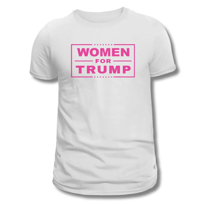 Women for Trump T-Shirt (Flamingo Punk Design)