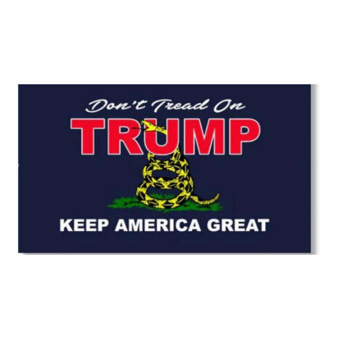 Don't Tread on Trump Keep America Great 3'x5' Flag