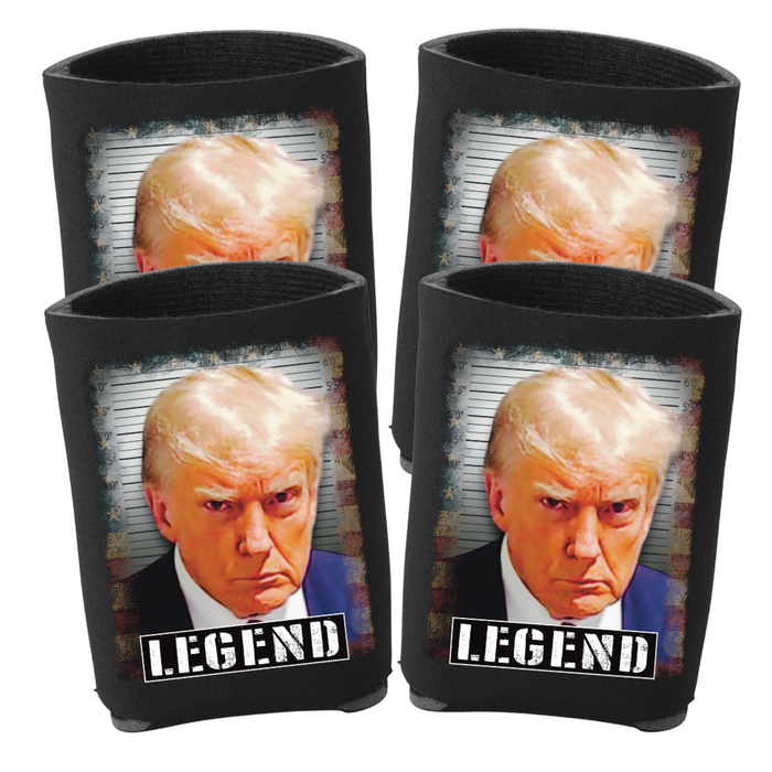 Trump Mugshot LEGEND Can Cooler (Exclusive)