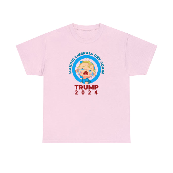 Making Liberals Cry Again: Trump 2024 Unisex T-Shirt