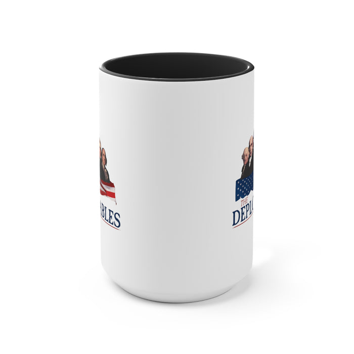 Deplorable Founding Fathers Mug (2 sizes, 2 colors)