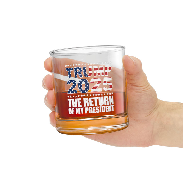 Trump 2025 The Return of My President Glass