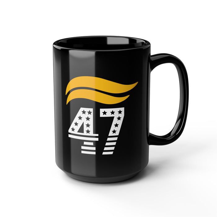 #47 Stars and Stripes Mug (Yellow/White)