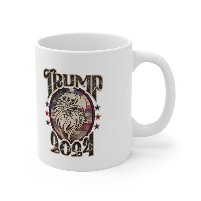 Trump 2024 Patriotic Eagle Mug