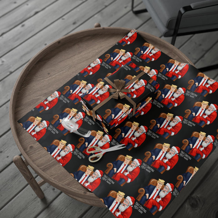 Make Christmas Great Again Custom-Made Wrapping Paper (3 Roll Sizes)