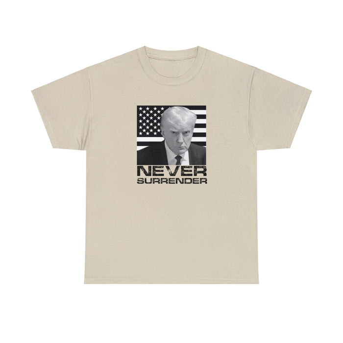 Trump Mugshot Never Surrender Unisex T-Shirt