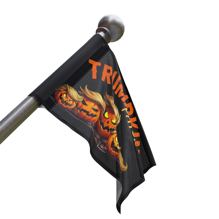 Trumpkin Patch Halloween Custom Banner Flag (3 Sizes)