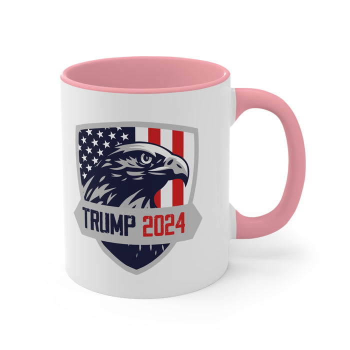 Trump 2024 Eagle Shield Mug (3 Colors, 2 Sizes)