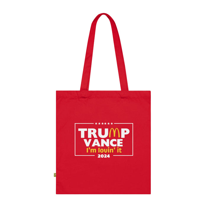 Trump Vance "I'm Lovin' It" Tote Bag (3 Colors)